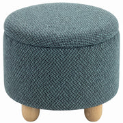 Storage ottoman - Blue