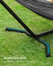 210 x 150 cm Hammock with Stand SONGMICS