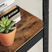 5 Tier Steel Shelving Unit Freestanding Storage Rack for Home or Office by Songmics