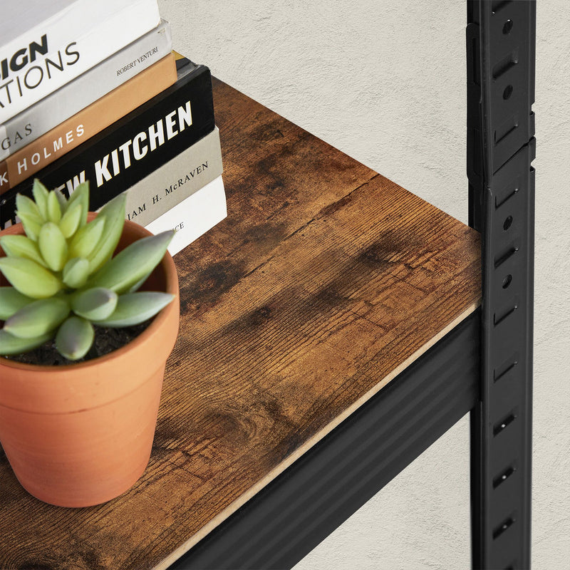 5 Tier Steel Shelving Unit Freestanding Storage Rack for Home or Office by Songmics