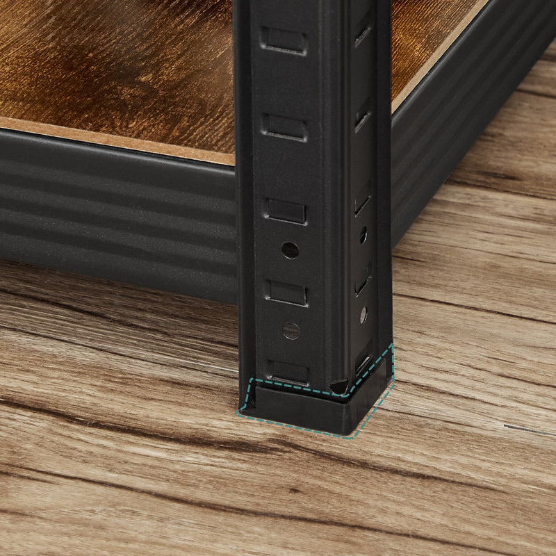 5 Tier Steel Shelving Unit Freestanding Storage Rack for Home or Office by Songmics