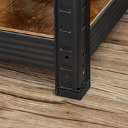 Set of 2 Metal Shelving Units 5 Tier Heavy Duty Storage 400 kg Capacity by Songmics