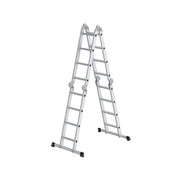 Multi Purpose Folding Ladder 16 Step Aluminium Extendable Design 430 cm Long by Songmics