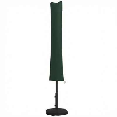 Umbrella Cover Waterproof Protection for Garden Parasol with Zip and Buckle Green Outsunny