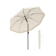 Parasol with UPF 50+ Polyester Canopy 180cm by SONGMICS Songmics