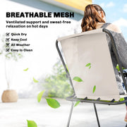Garden Dining Set for 6 with Foldable Chairs, Glass Table and Umbrella for Easy Outdoor Meals Outsunny