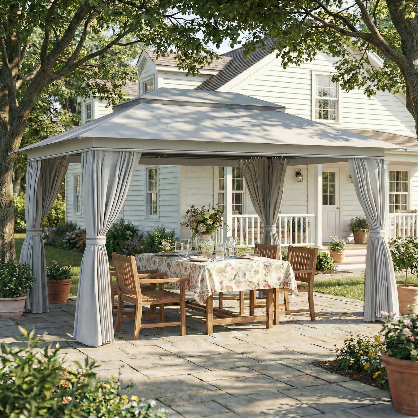 Garden Gazebo For Outdoor Shelter