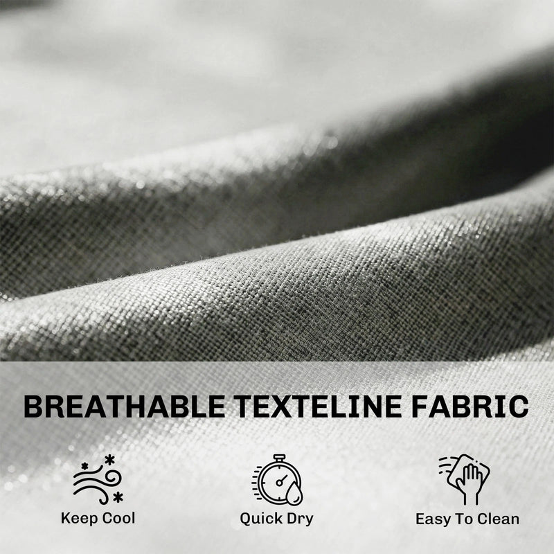 Garden Sun Lounger with Adjustable Backrest and Breathable Mesh Seat for Cool Comfort