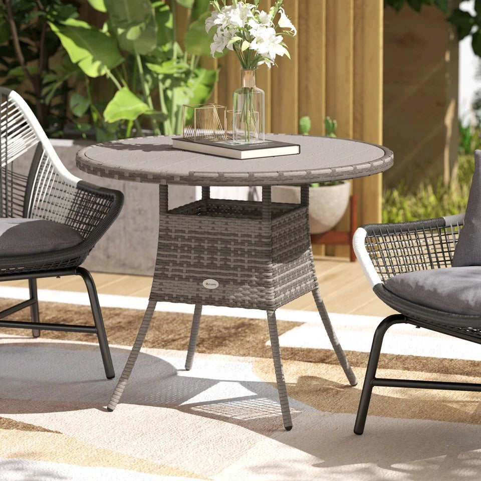 Garden tables for patios, outdoor dining and garden seating areas