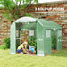 9.8 x 6.6ft Walk-In Polytunnel Greenhouse for All-Season Gardening by Outsunny