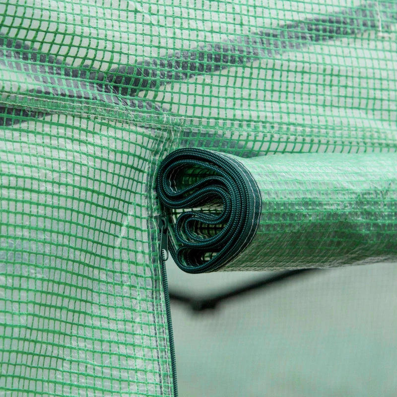 Image of a green walk in tunnel greenhouse 3 meters by 3 meters 
