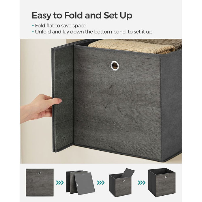 Square Boxes for Cube Storage, 33x33x33cm