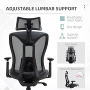 Image of a Grey Ergonomic Desk Chair