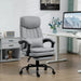 Image of a Grey Heat And Massage Office Chair