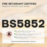 Five Piece White Modern Dining Set With Table And Chairs For Kitchen Or Dining Room