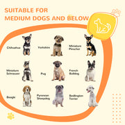 Indoor Dog Crate with Lockable Doors and Washable Cushion Doubles as Side Table White