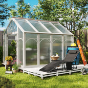 Five Position Reclining Sun Lounger Black Adjustable Garden Chair by Outsunny