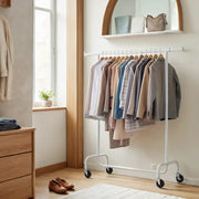 Heavy Duty Clothes Rail with Wheels and Extendable Rod Holds 286 kg by Songmics