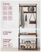 Image of an Industrial Coat and Shoe Rack For Hallway by Vasagle