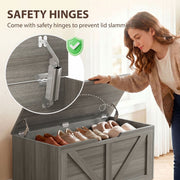 Storage bench 127L - Dark Grey