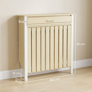Radiator Cover with Drawer for Safe Heat and Extra Storage Oak Homcom
