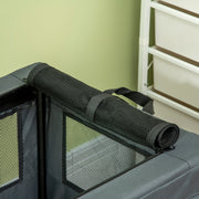 69cm Soft Pet Travel Carrier With Cushion For Small Dogs and Puppies, Grey