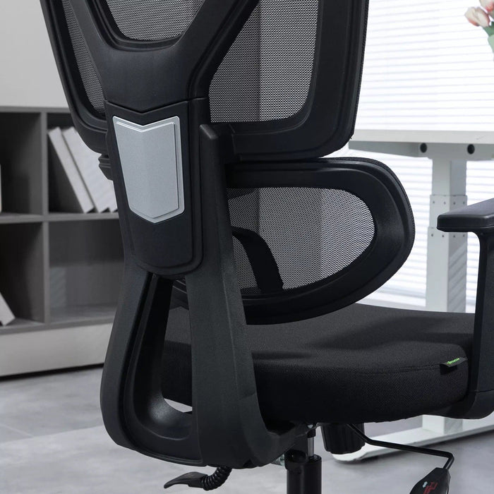 Image of a High Back Mesh Office Chair With Headrest