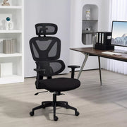 Image of a High Back Mesh Office Chair With Headrest