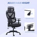 Image of a High Back Mesh Office Chair With Headrest