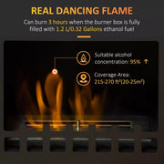 Image of a Freestanding Bioethanol Fire