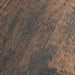 Image of a rustic brown desk for home office or study