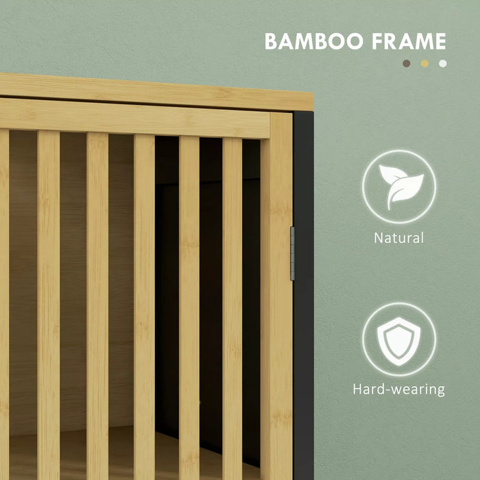 Bamboo Under Sink Bathroom Cupboard