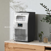 Freestanding Commercial Ice Maker Machine 30kg 24H with Digital Control by HOMCOM