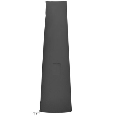 Grey Waterproof Parasol Umbrella Cover for Garden or Patio Furniture
