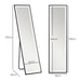 Full Length Black Mirror 150 x 40cm with Adjustable LED Lights by HOMCOM