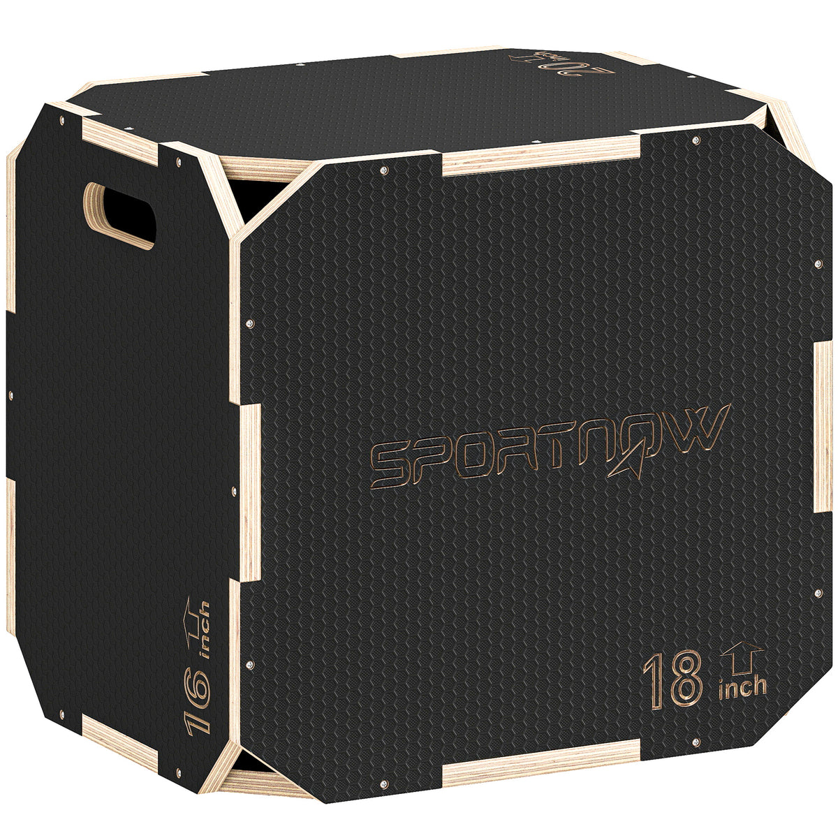 Adjustable Plyo Jump Box 3 Heights Plywood | Opal Retail UK