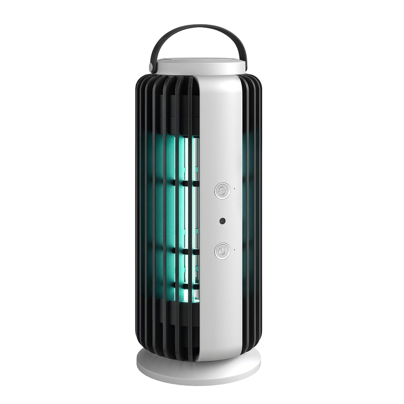 Electric Fly Zapper for Chemical Free Indoor Insect Control with Automatic Sensor Black Grey Outsunny