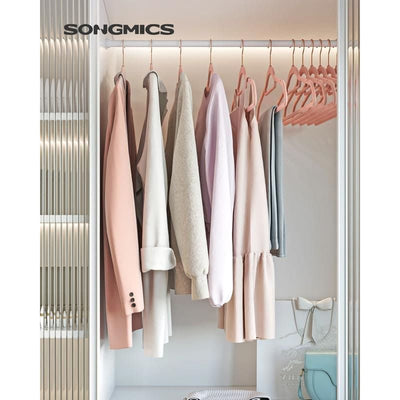 Rose Gold Clothes Hanger Set (Pack 30) by Songmics Songmics