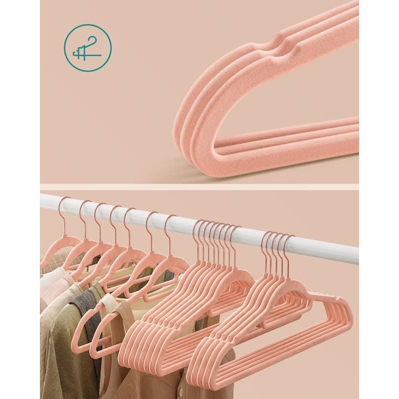 Rose Gold Clothes Hanger Set (Pack 30) by Songmics