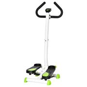 Twister Stepper Fitness Machine With LCD Display And Adjustable Resistance White AOSOM