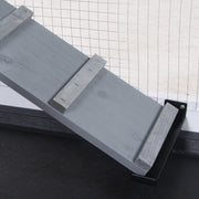 Two Tier Wooden Rabbit Hutch With Slide Out Tray And Ramp For Outdoor Use Grey