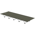 Camping Bed Foldable Off Ground for Comfortable Sleep with Carry Bag Dark Green