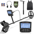 Metal Detector for Adults and Beginners with Waterproof Coil and LCD Display by Outsunny AOSOM