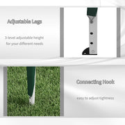 Green 6 x 3 m Pop Up Gazebo with Steel Frame for Outdoor Events by Outsunny