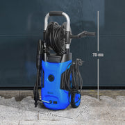 1800W High Pressure Washer 150 Bar Jet Wash Cleaner With Adjustable Spray Nozzle by Outsunny AOSOM