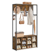 Industrial Coat and Shoe Storage Unit by Vasagle