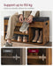 Image of an Industrial Shoe Bench With Cushioned Seat by Vasagle