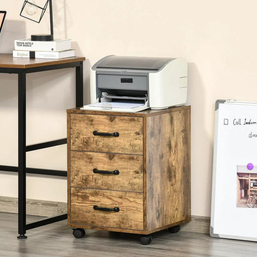 Image of an Industrial Under Desk Mobile Pedestal