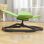 Butterfly Shaped Kids Swivel Chair for Sensory Play and Balance Training Green AOSOM