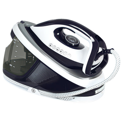 Steam Generator Iron with 8 Bar Pressure and 1.5L Tank for Fast Crease Removal, Blue